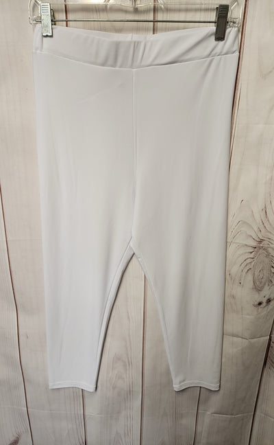 Valentina Women's Size Small/Medium White Leggings
