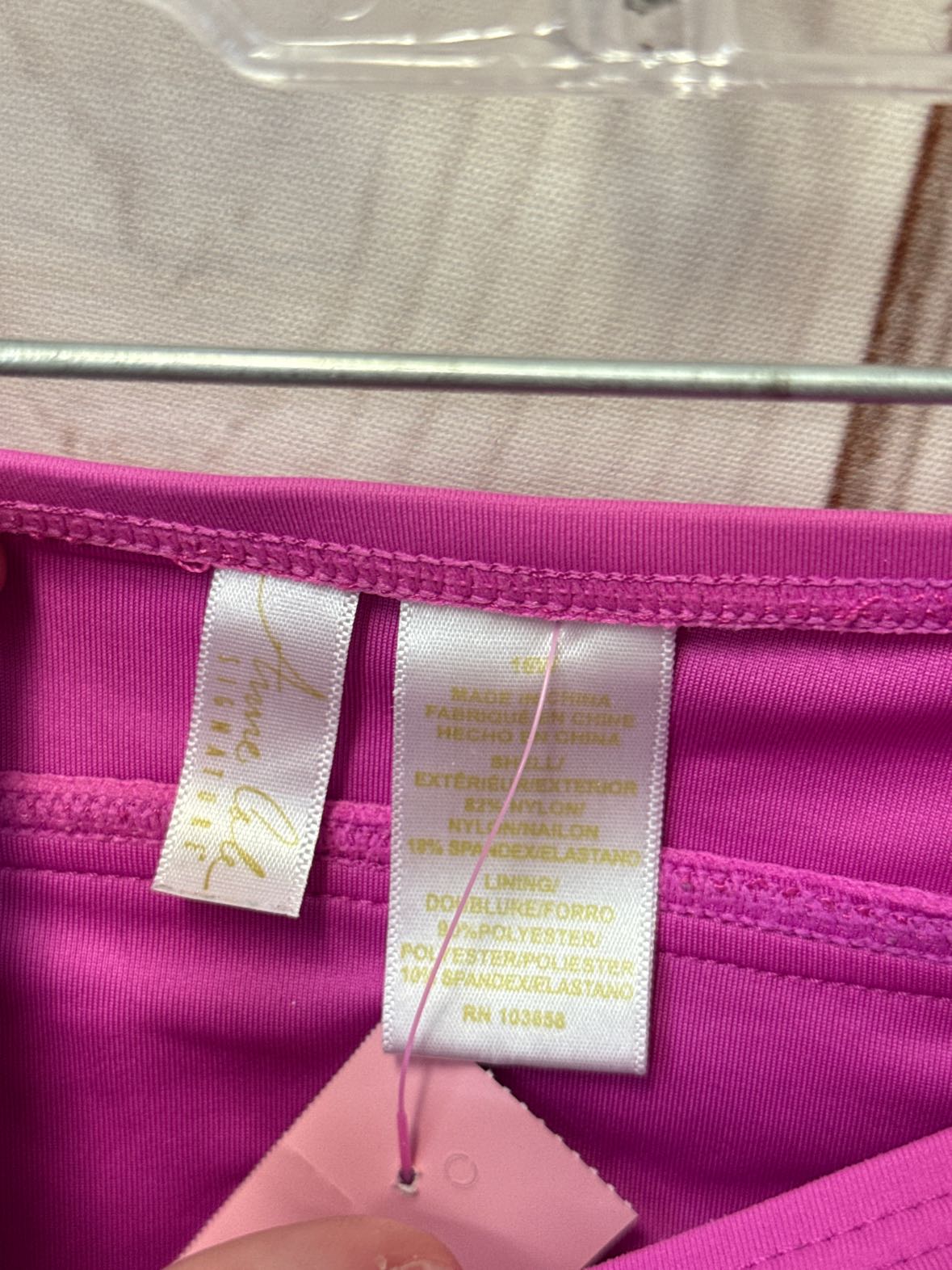 Anna  Cole Women's Size 16 Pink Swim Bottom