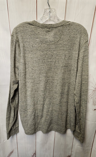 American Eagle Men's Size L Gray Shirt