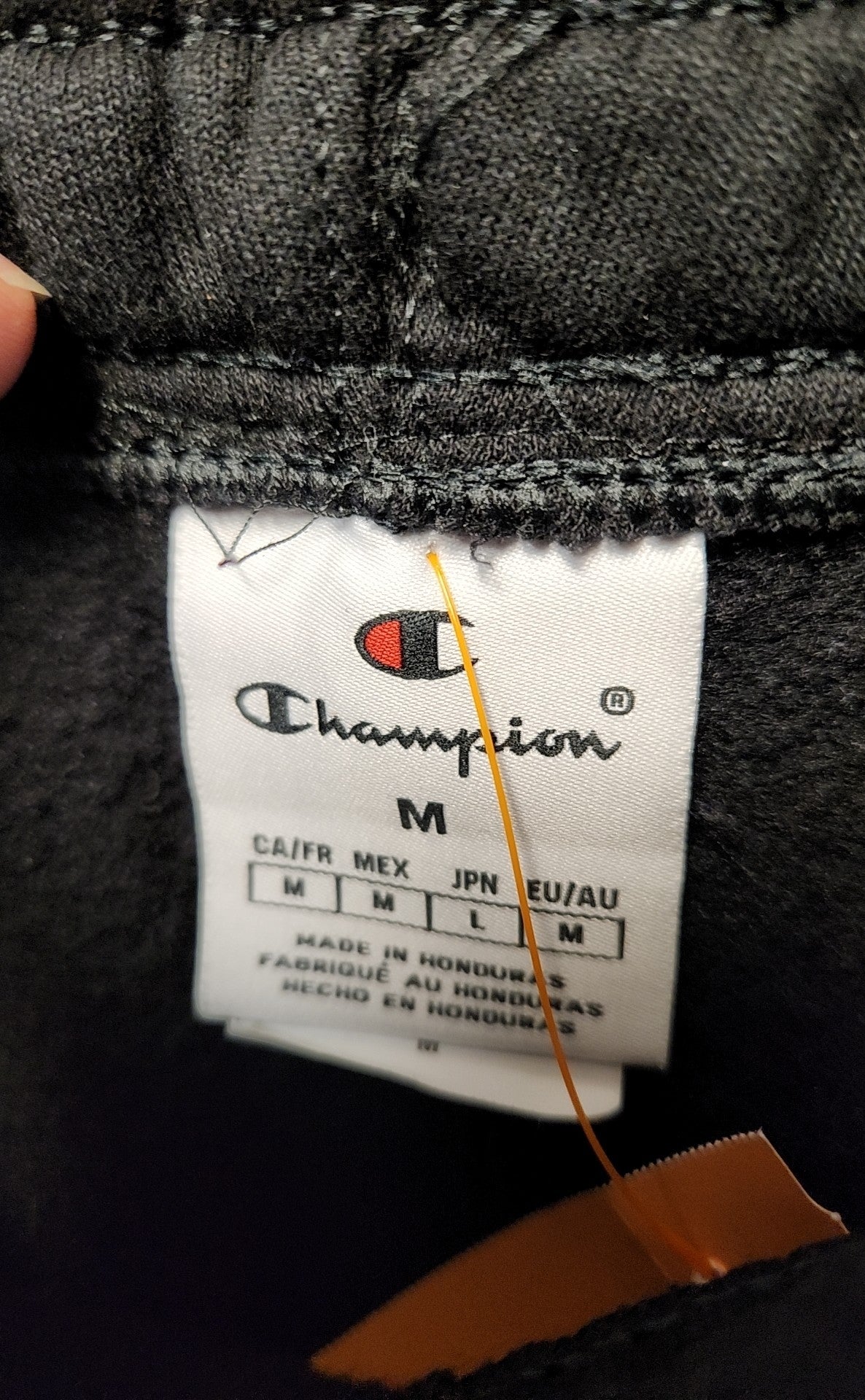 Champion Men's Size M Black Sweatpants