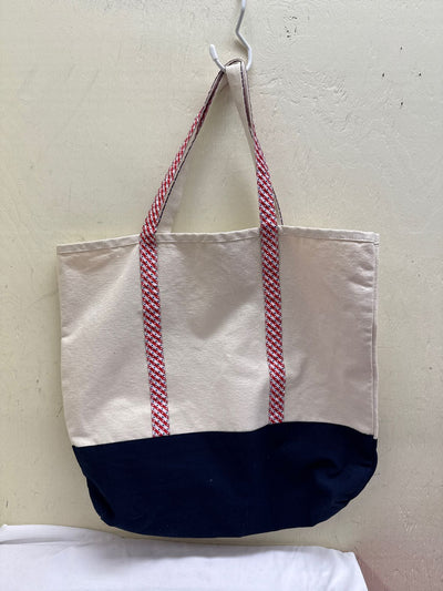 White Canvas Tote Bag