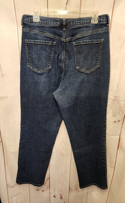 Gloria Vanderbilt Women's Size 32 (13-14) Blue Jeans
