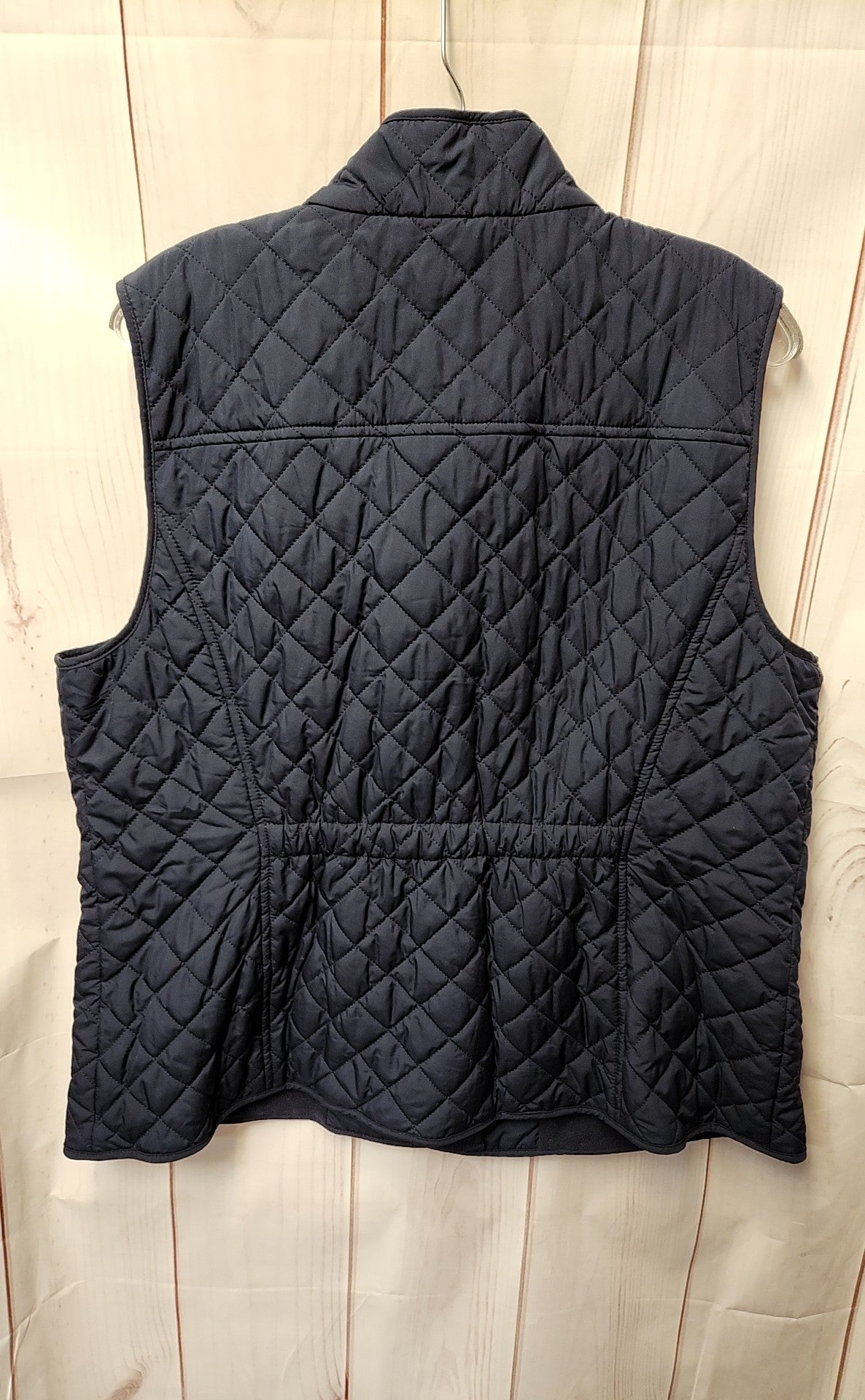 Talbots Women's Size XL Navy Vest