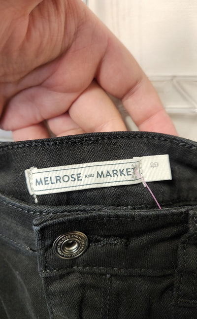 Melrose and Market Women's Size 29 (7-8) Black Shorts