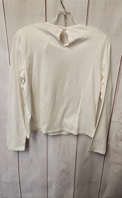 Crewcuts Girl's Size 8/10 White Shirt