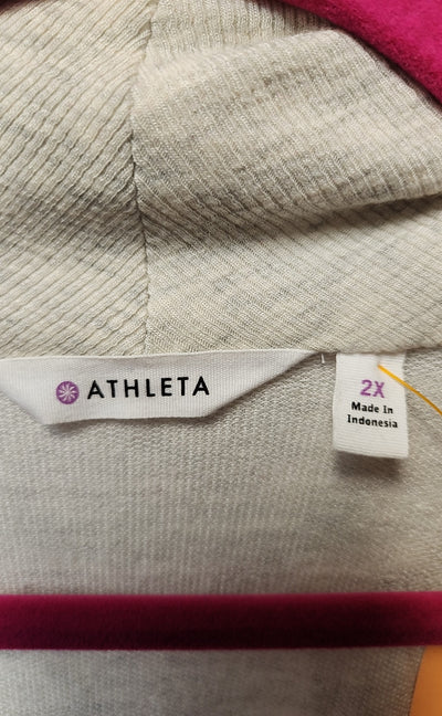 Athleta Women's Size 2X Gray Cardigan