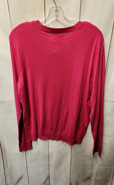 Calvin Klein Women's Size L Pink Sweater