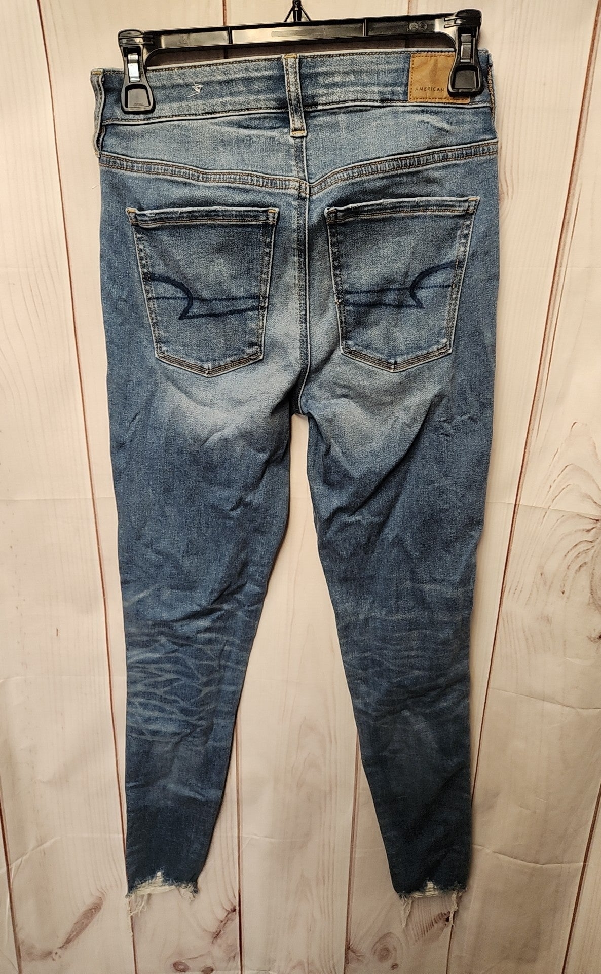 American Eagle Women's Size 27 (3-4) Blue Jeans High Rise Jegging