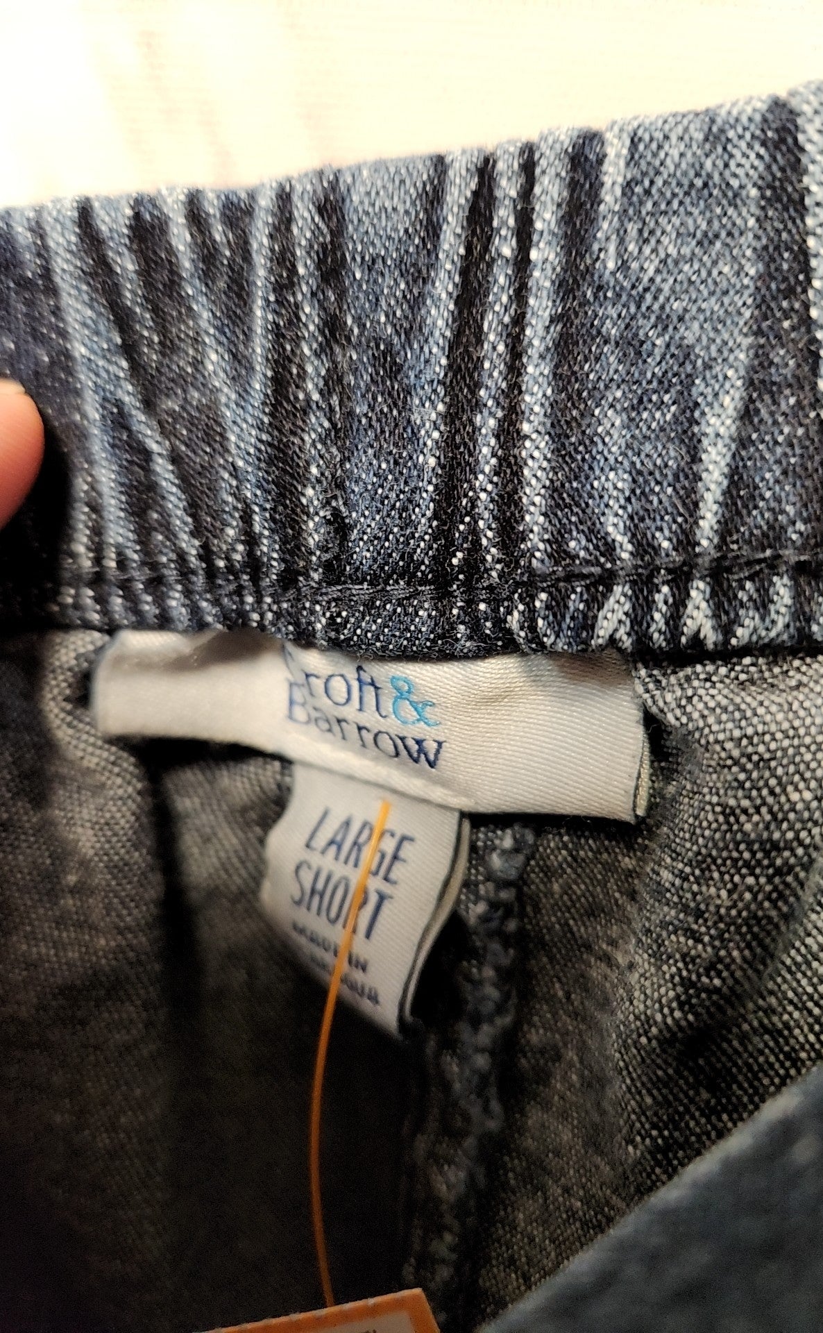 Croft & Barrow Women's Size L Short Blue Jeans