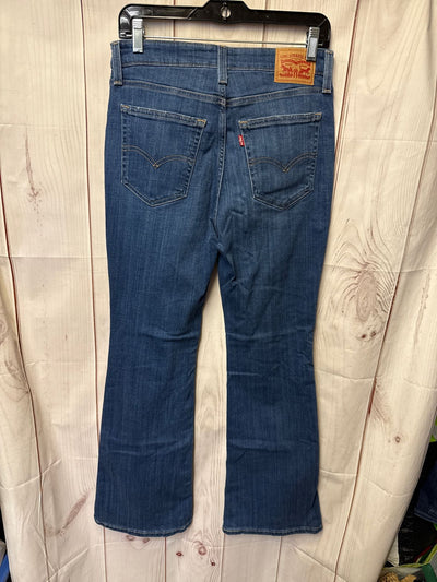 Levis Women's Size 30 (9-10) Blue Jeans 726 Flare