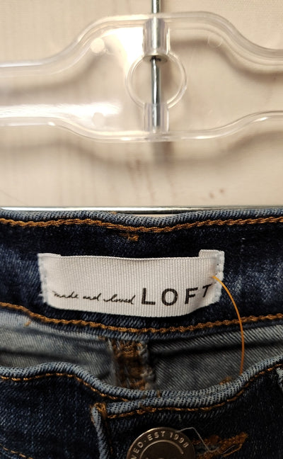 Loft Women's Size 27 (3-4) Blue Jeans Modern Skinny