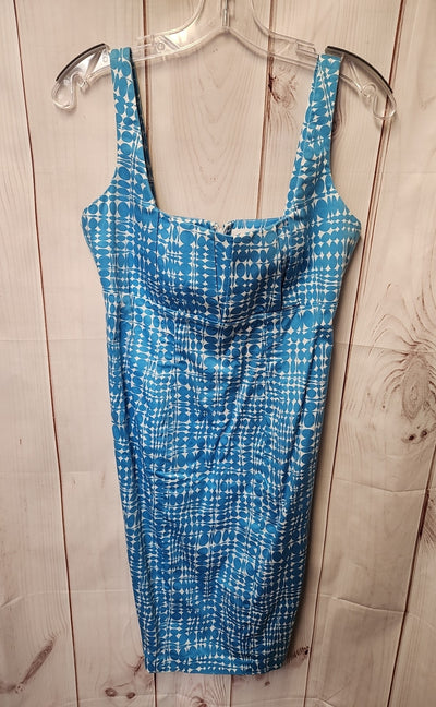 Calvin Klein Women's Size 6 Blue Dress