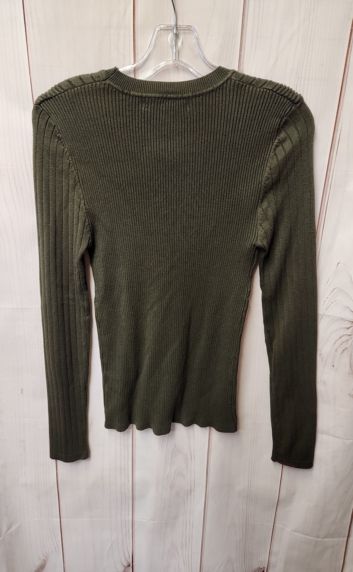 Love Tree Women's Size L Green Long Sleeve Top