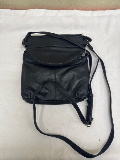Ili Black Leather Purse Bag