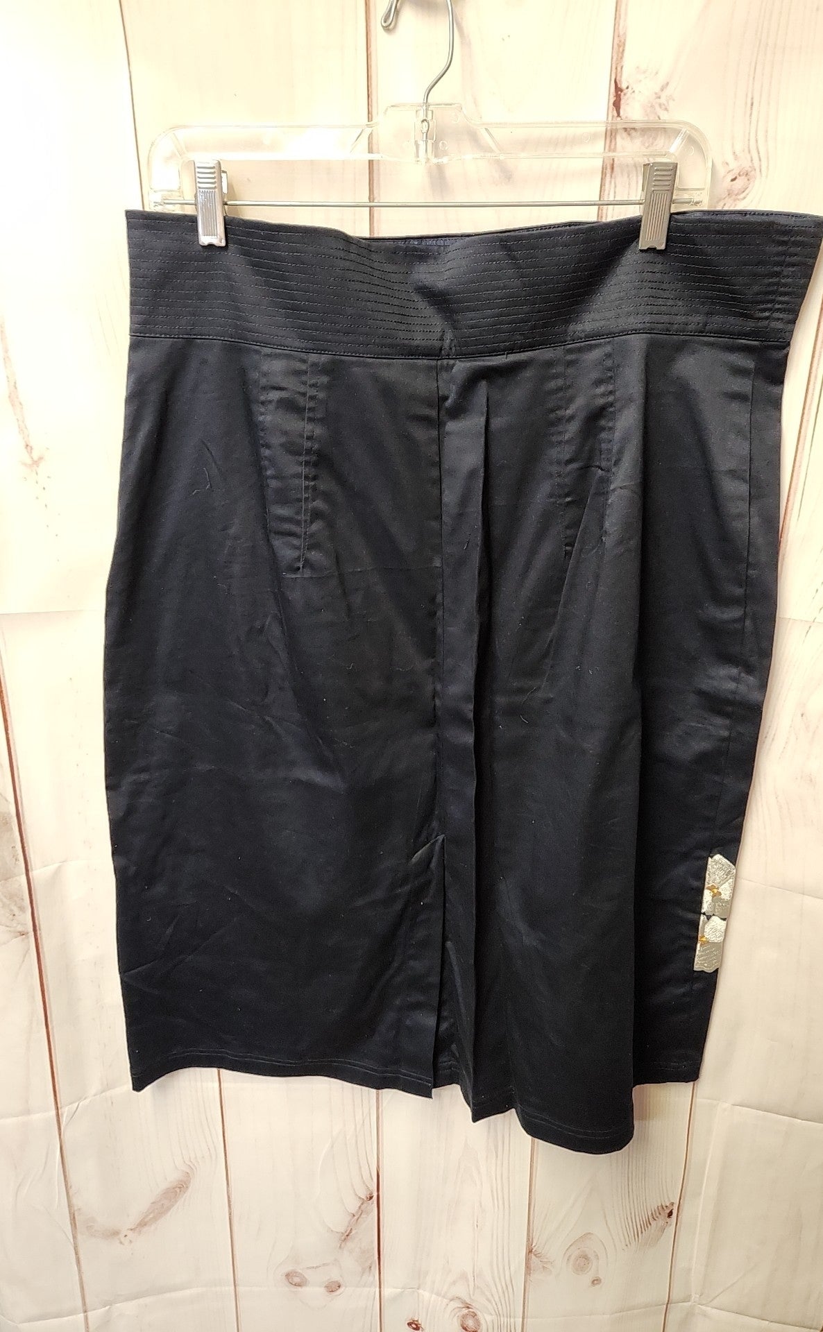 eShakti Women's Size 1X Navy Skirt