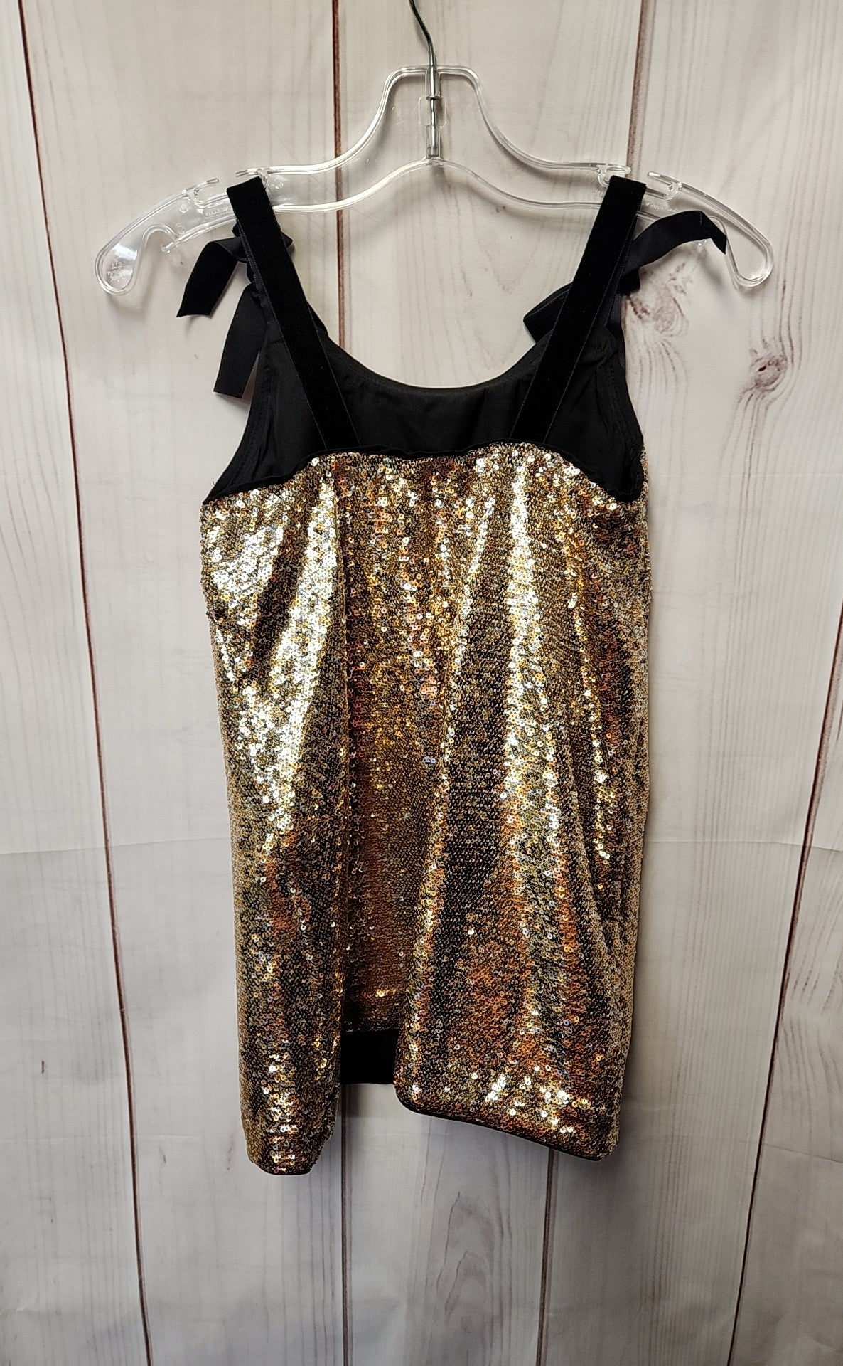Crewcuts Girl's Size 5 Gold Dress