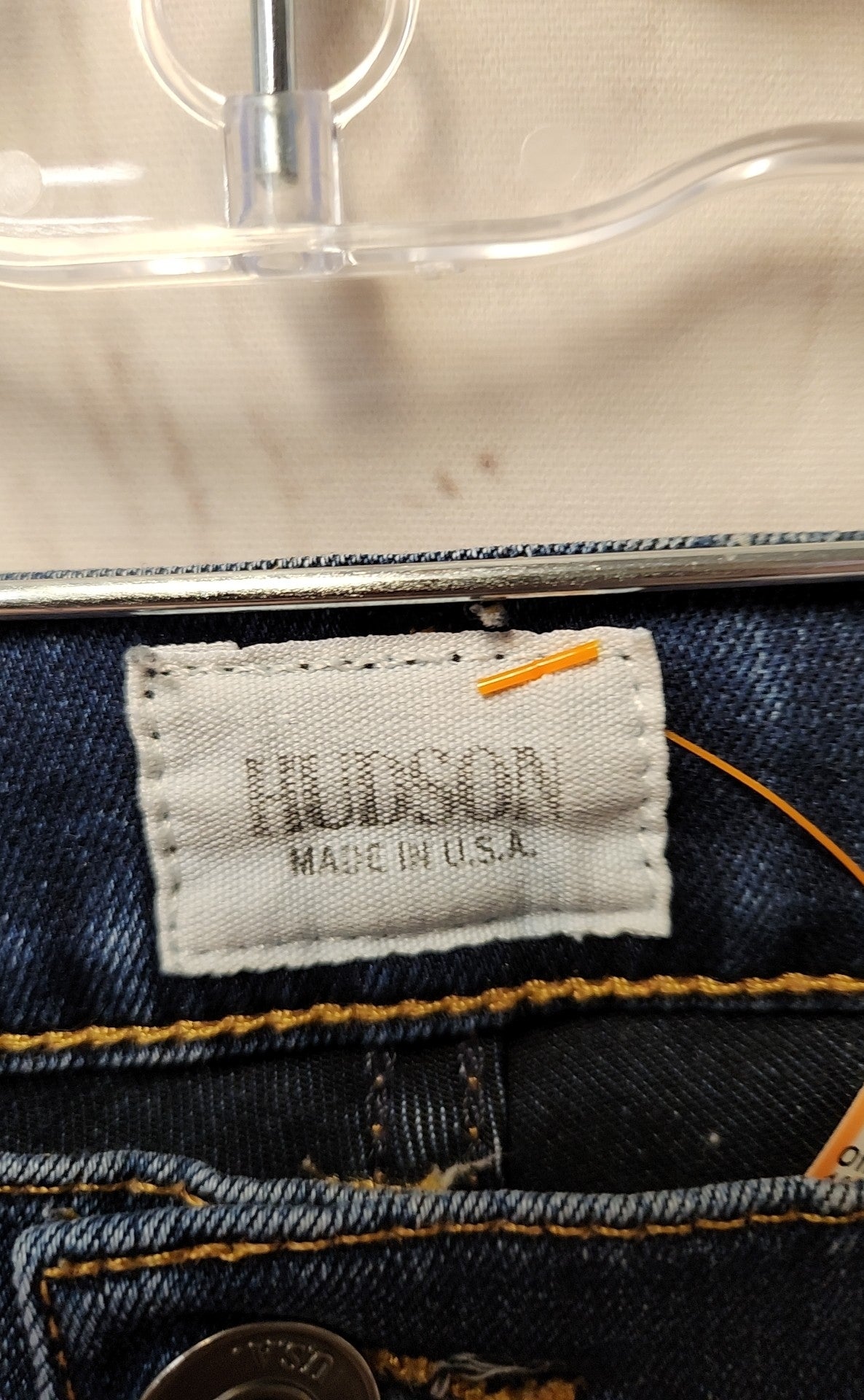 Hudson Women's Size 27 (3-4) Blue Jeans Nico Midrise Super Skinny