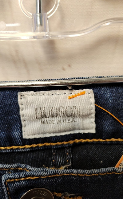 Hudson Women's Size 27 (3-4) Blue Jeans Nico Midrise Super Skinny