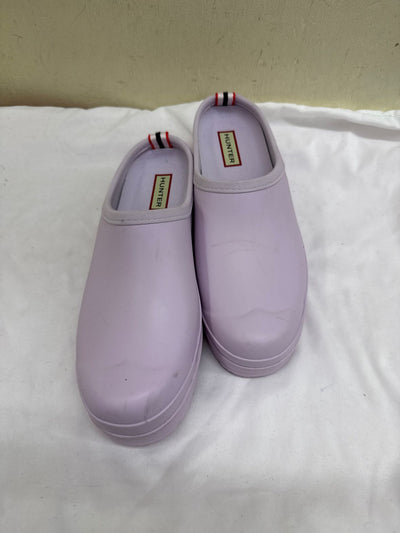 Hunter Women's Size 9 Lavender Clogs Shoes