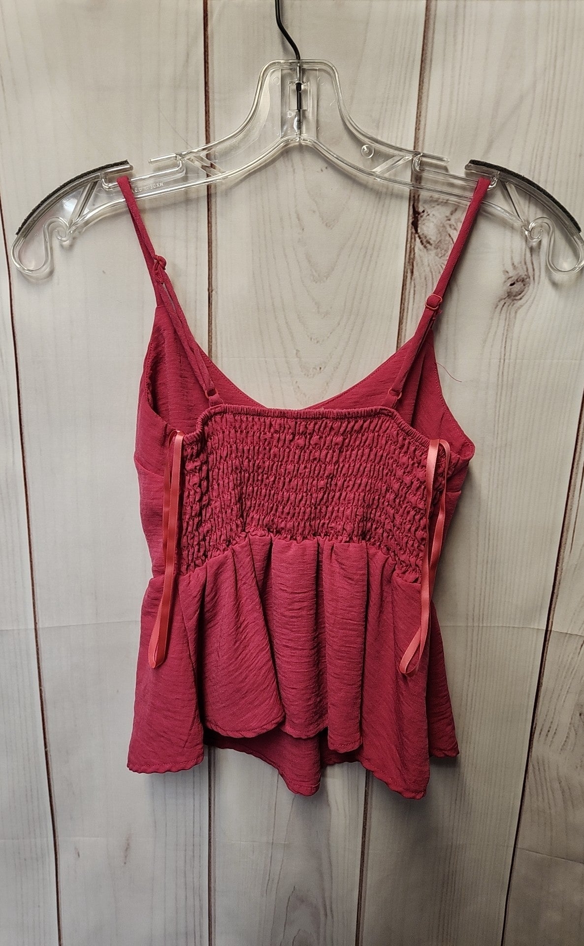 Monteau Women's Size S Pink Sleeveless Top