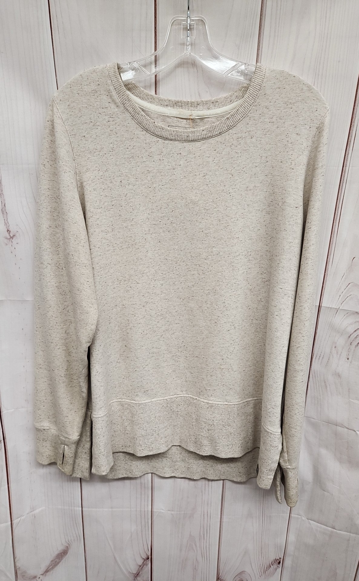 LL Bean Women's Size M Beige Sweatshirt
