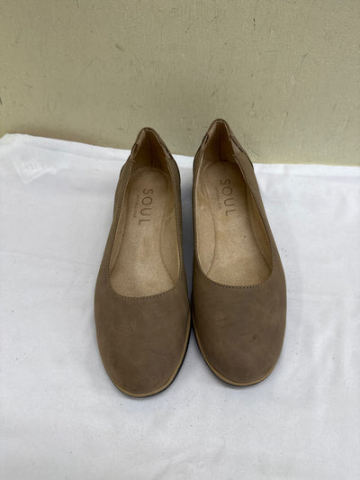 Soul Women's Size 7-1/2 Tan Flats Shoes