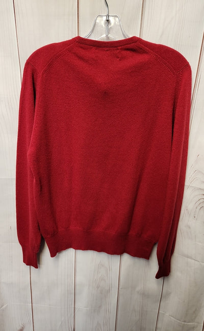 Berk of Burlignton Arcade by Ballantyne Women's Size S Red Cashmere Sweater