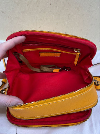 Dooney & Bourke Orange Leather Purse Bag