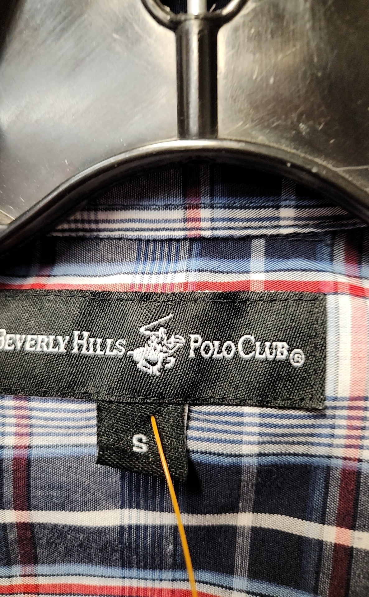Beverly Hills Polo Club Men's Size S Navy Shirt
