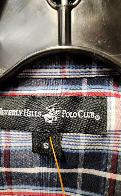 Beverly Hills Polo Club Men's Size S Navy Shirt