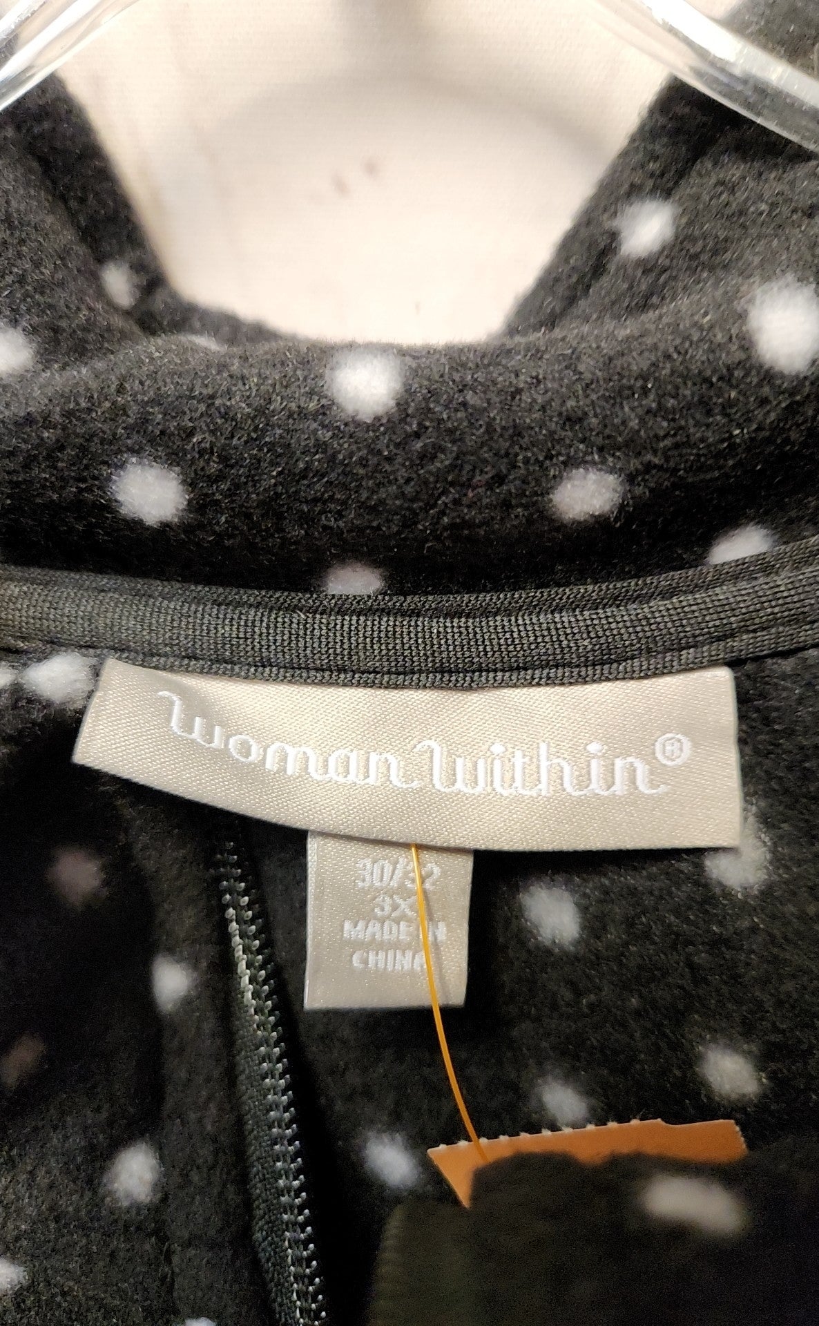 Woman Within Women's Size 3X Black Vest