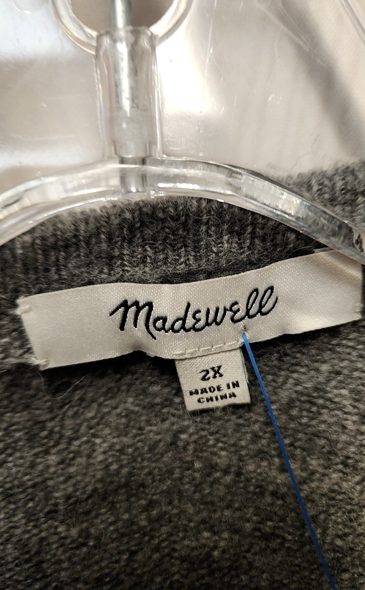 Madewell Women's Size 2X Gray Cardigan