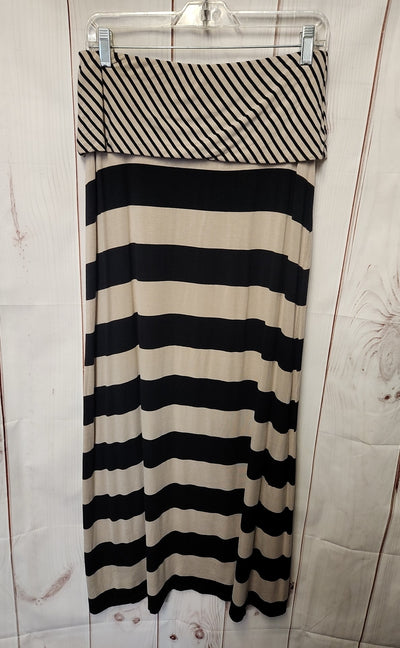 Calvin Klein Women's Size S Black & Beige Skirt
