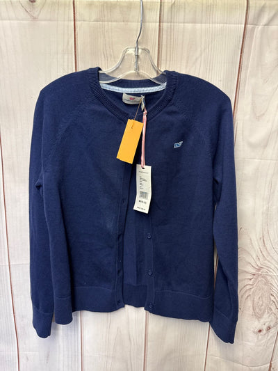 NWT Vineyard Vines Girl's Size 10/12 Navy Sweater