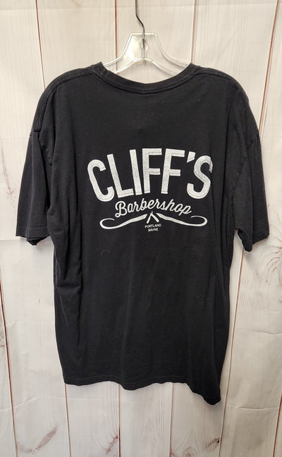 Next Level Men's Size XXL Black T-Shirt