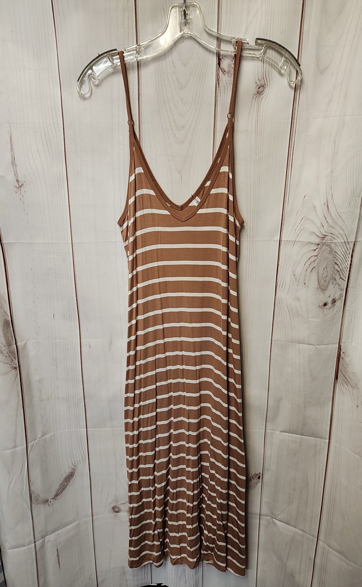 Zenana Women's Size M Brown Dress