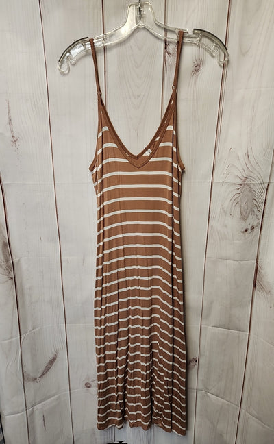 Zenana Women's Size M Brown Dress