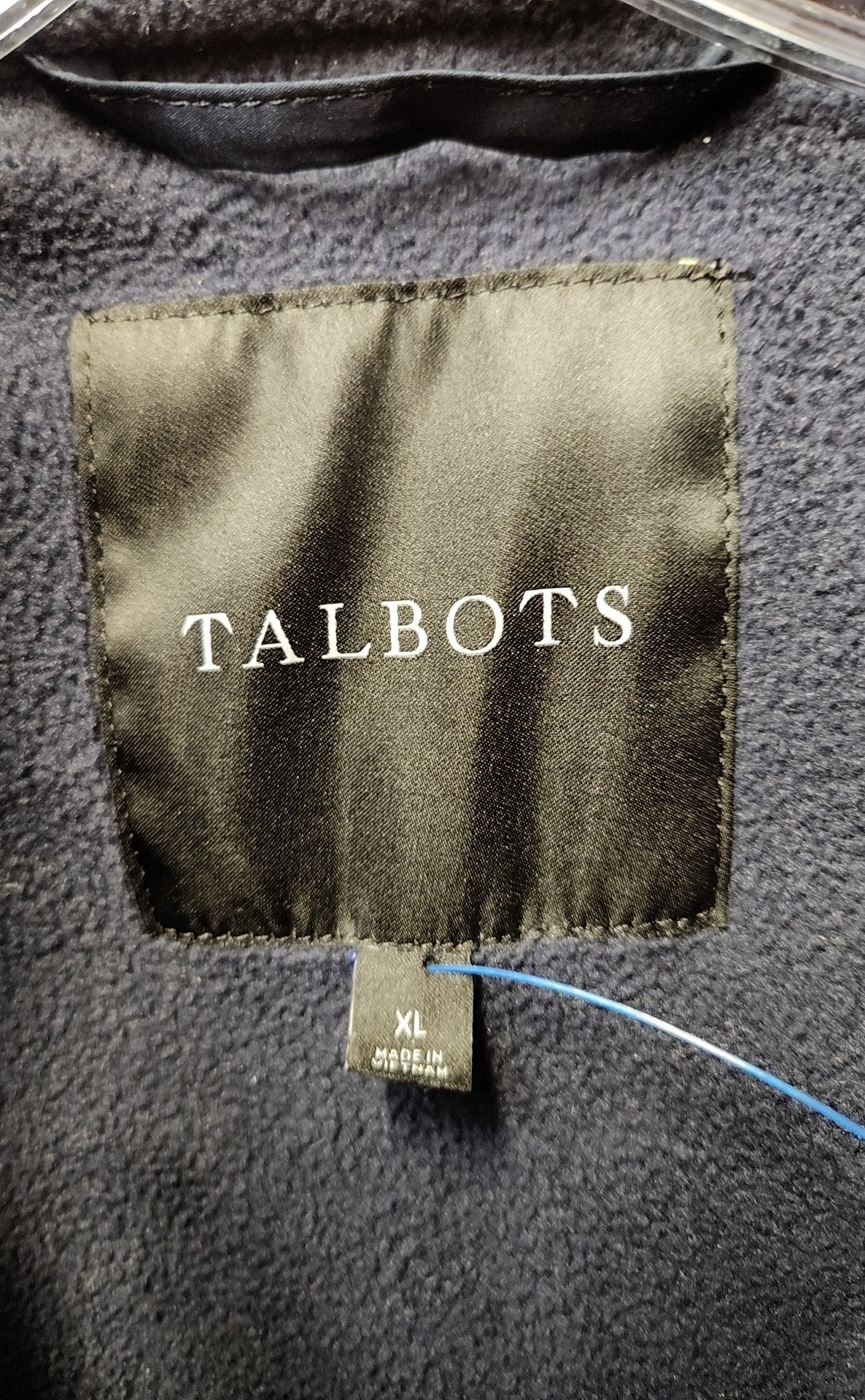 Talbots Women's Size XL Navy Vest