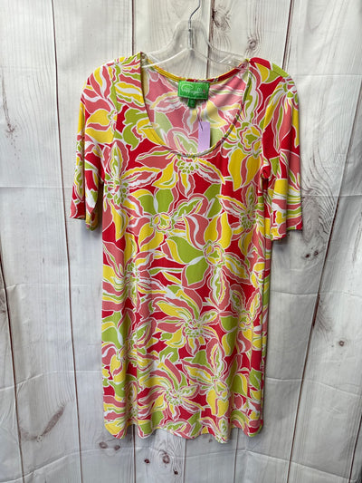 Cappagallo Women's Size XS Pink Print Dress