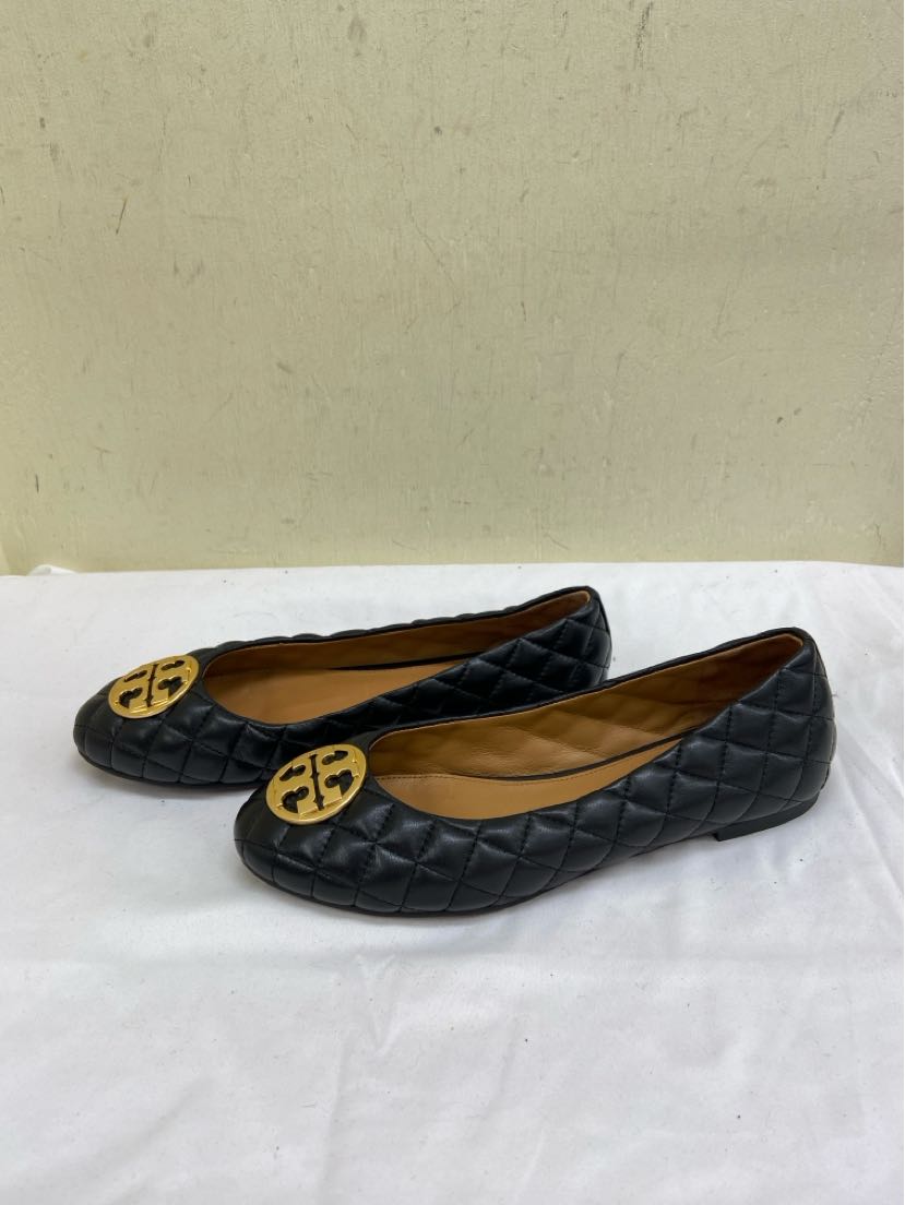 Tory Burch Women's Size 8-1/2 Black Flats
