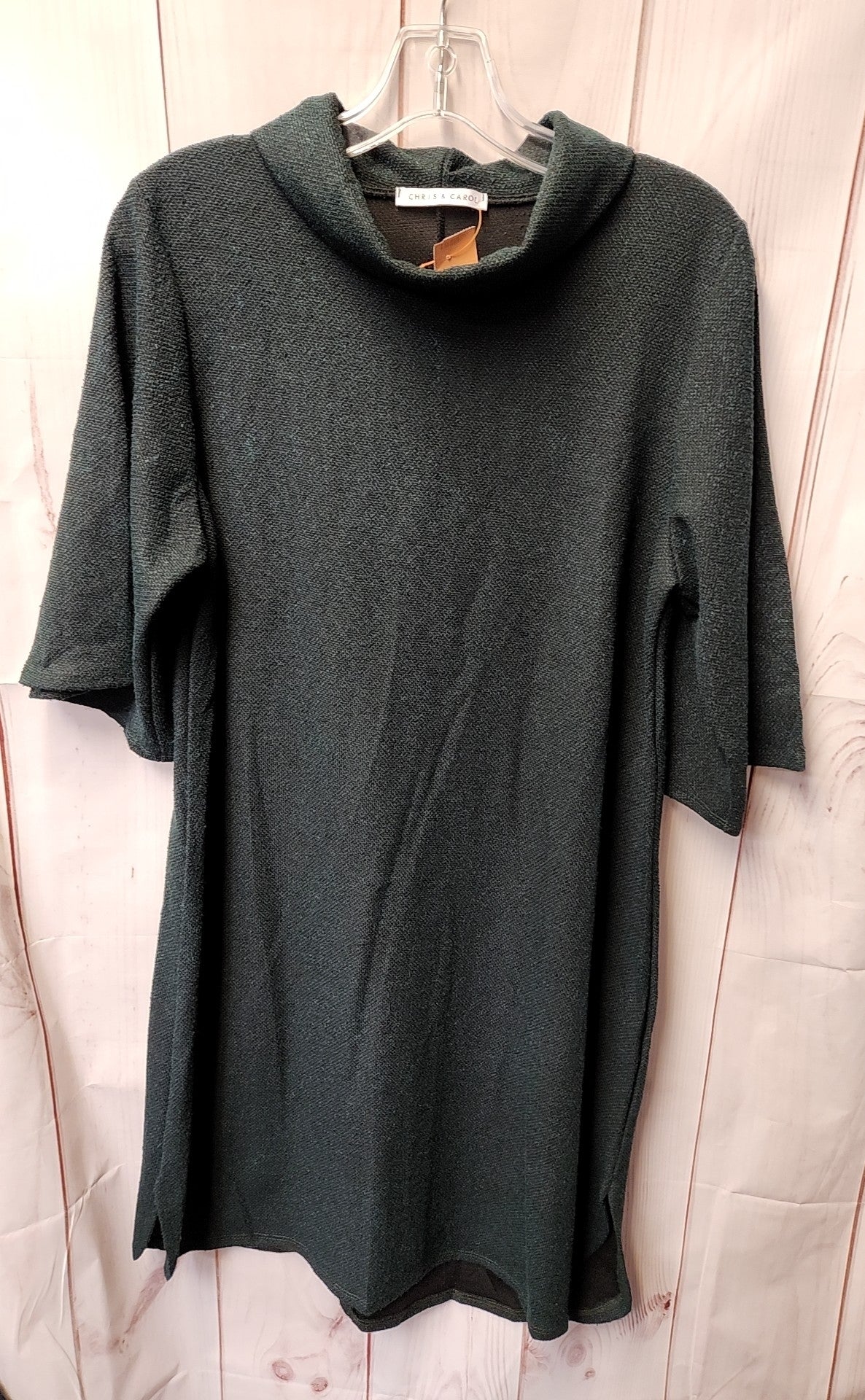 Chris & Carol Women's Size M Green Dress