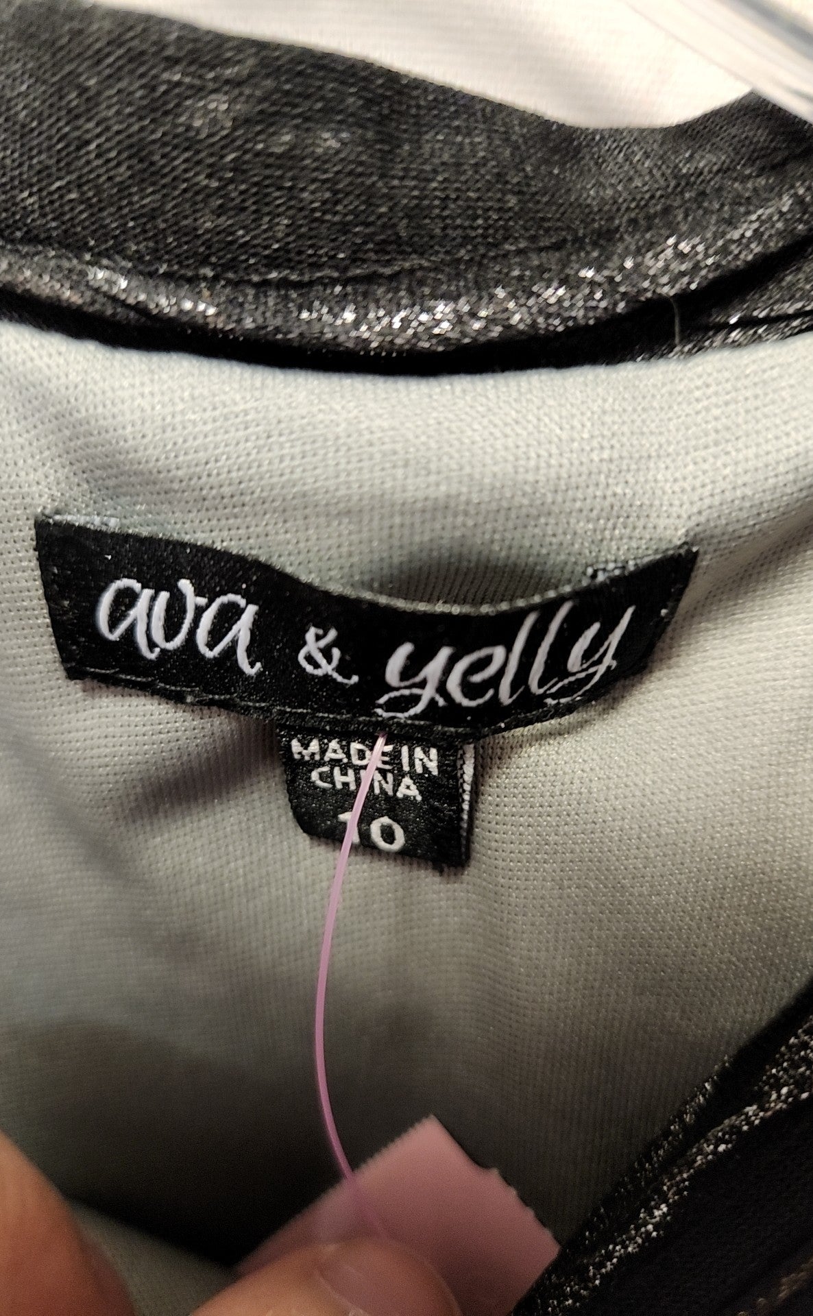 Ava & Yelly Girl's Size 10 Black Dress