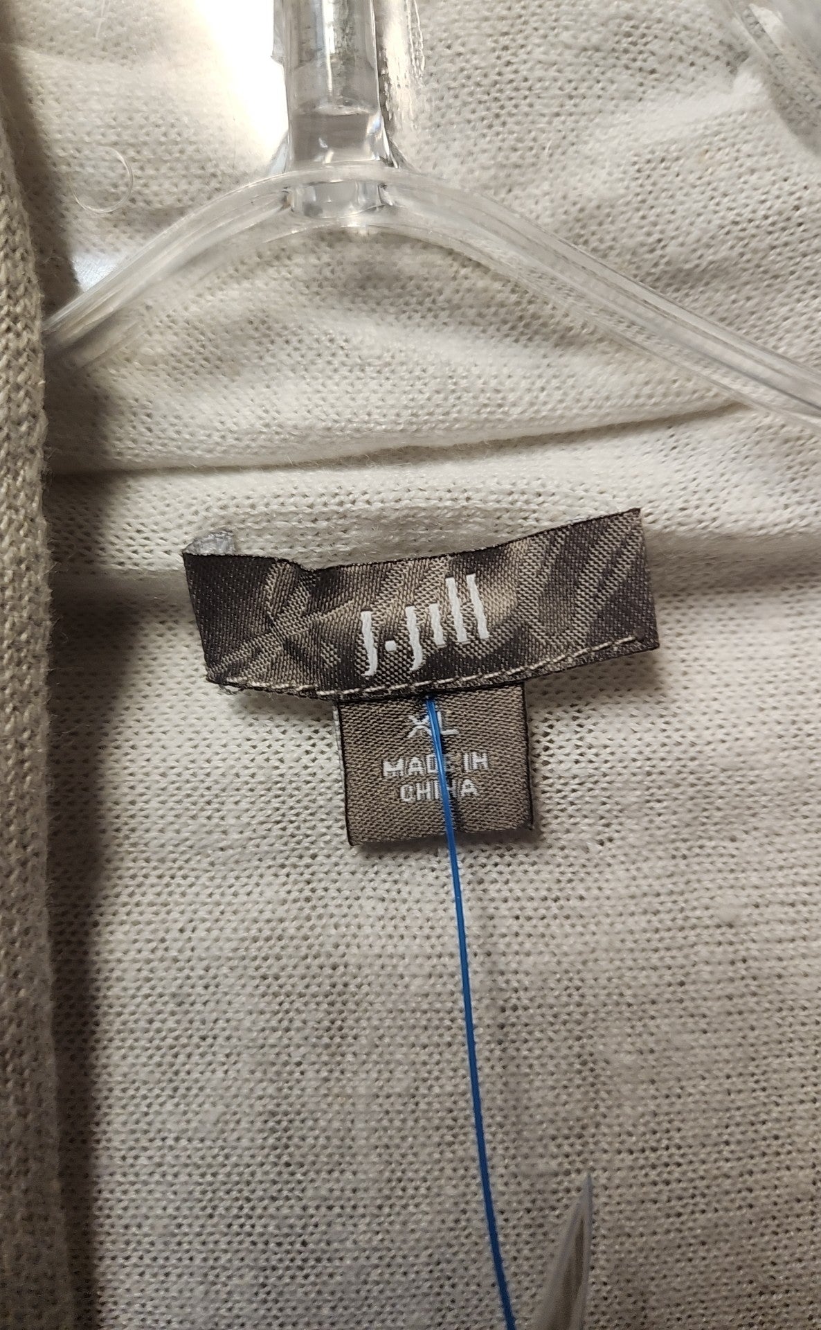 J Jill Women's Size XL Beige Cardigan