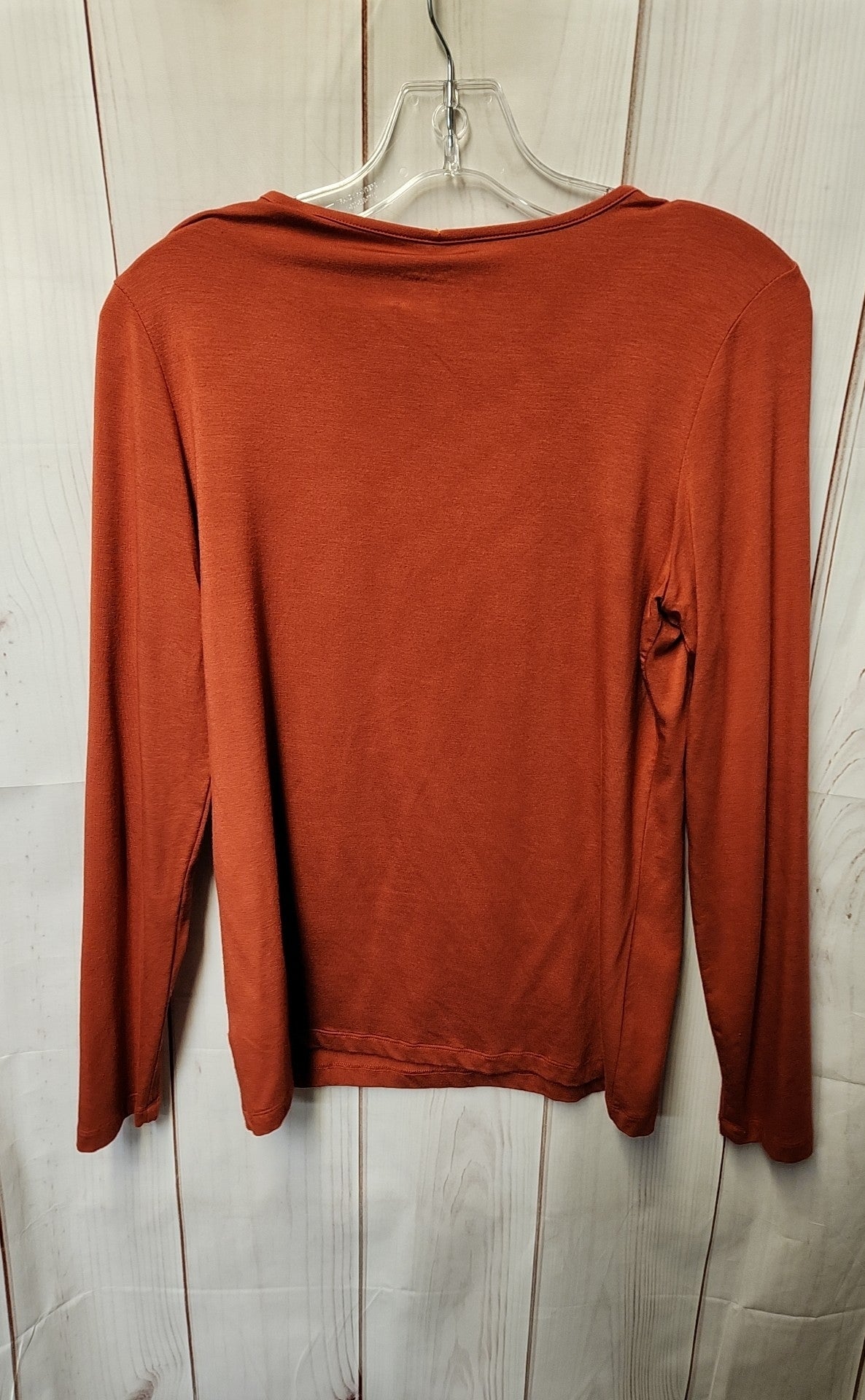 Chico's Women's Size 0 = US S Red Long Sleeve Top