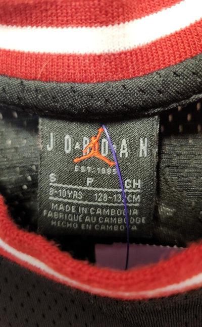Air Jordan Boy's Size 8/10 Black Shirt
