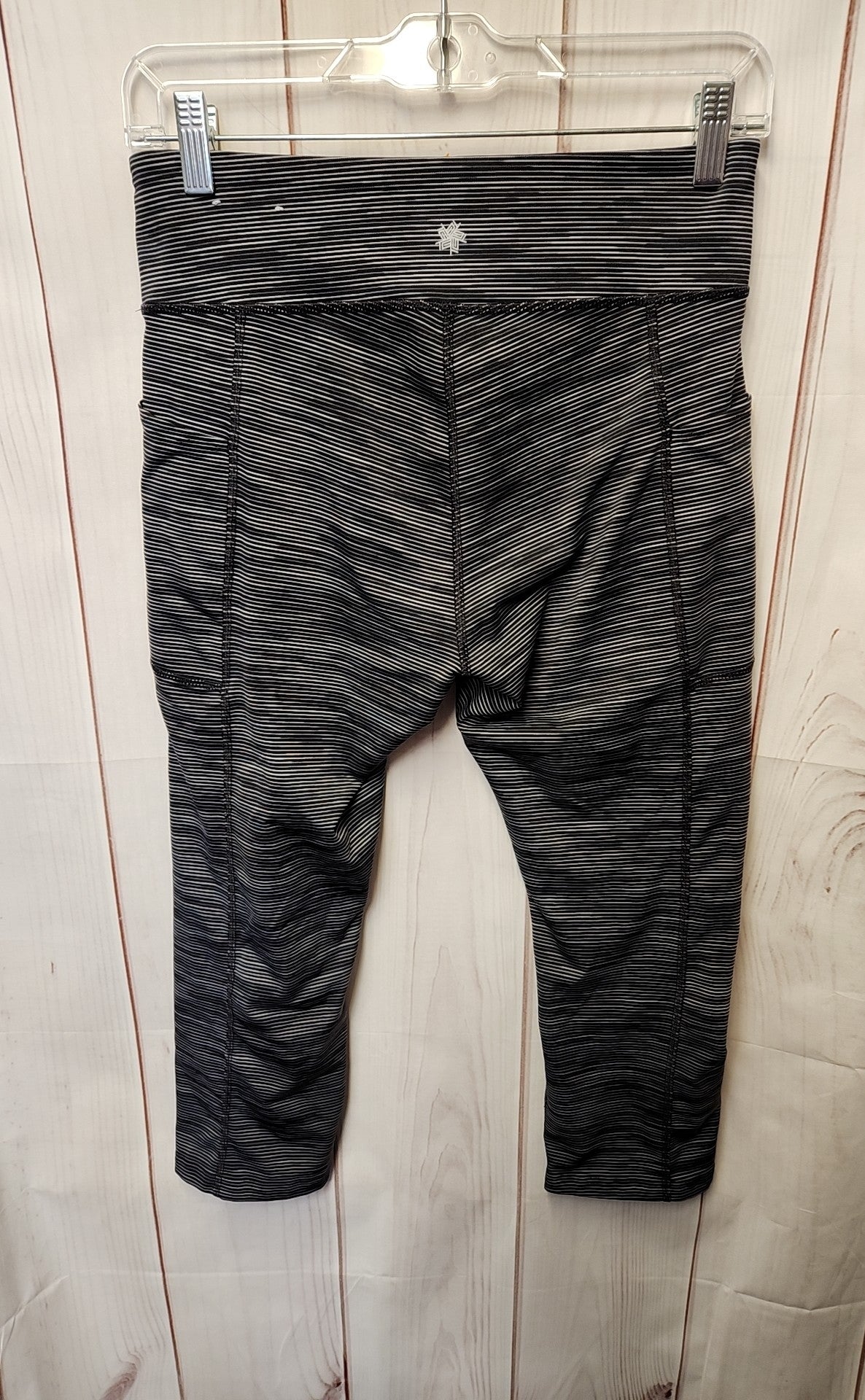 Tek Gear Women's Size L Black Active Capris