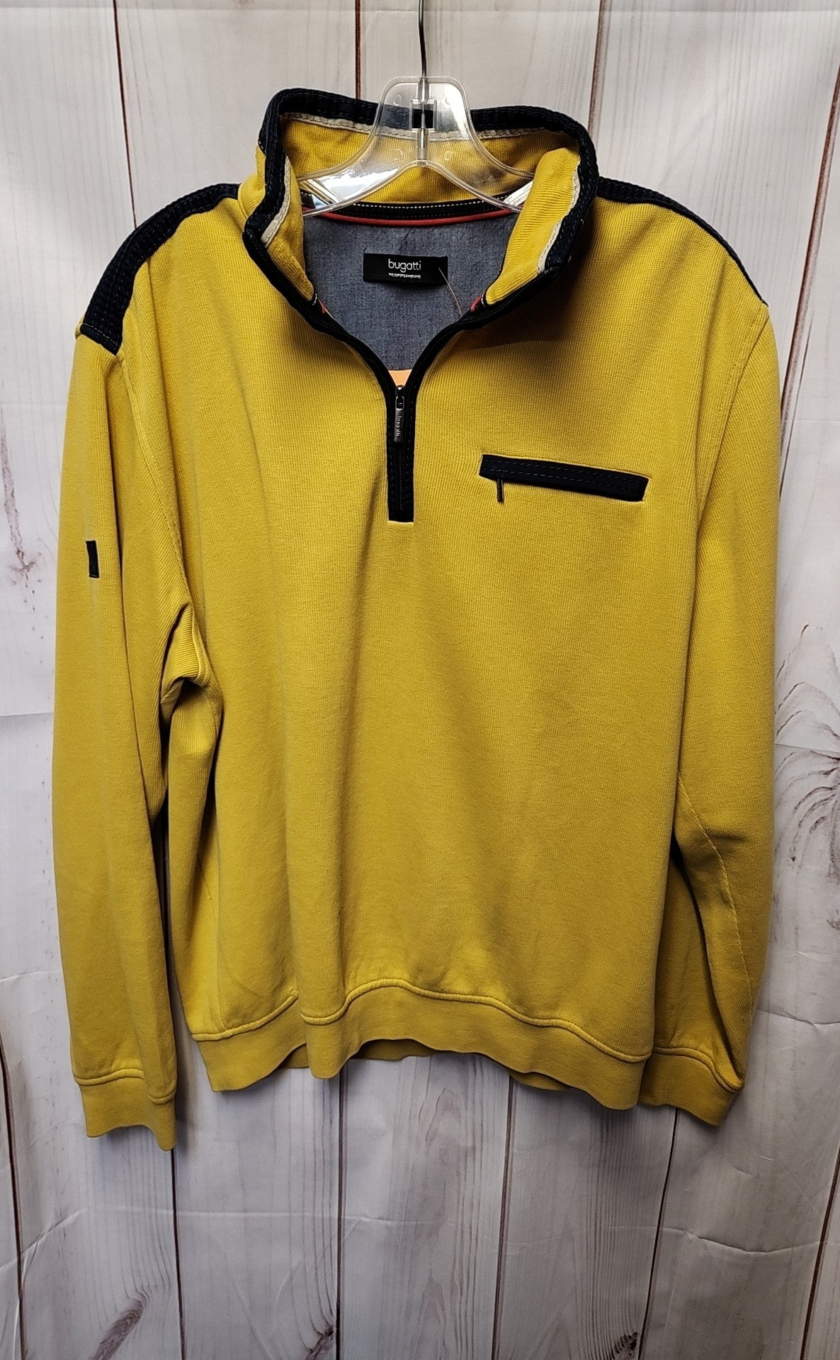 Bugatti Men's Size M Yellow Sweatshirt