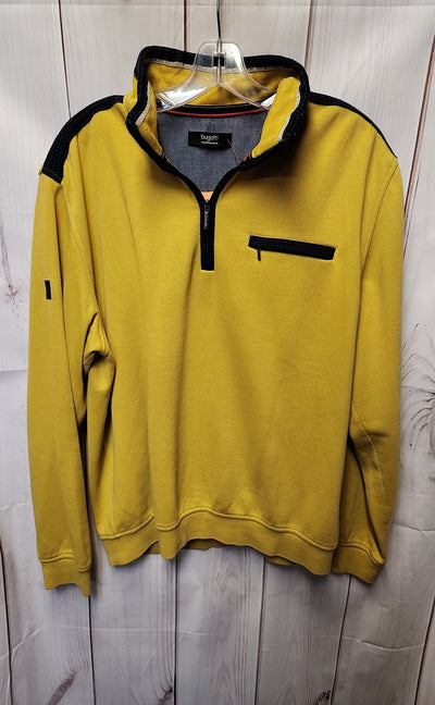 Bugatti Men's Size M Yellow Sweatshirt