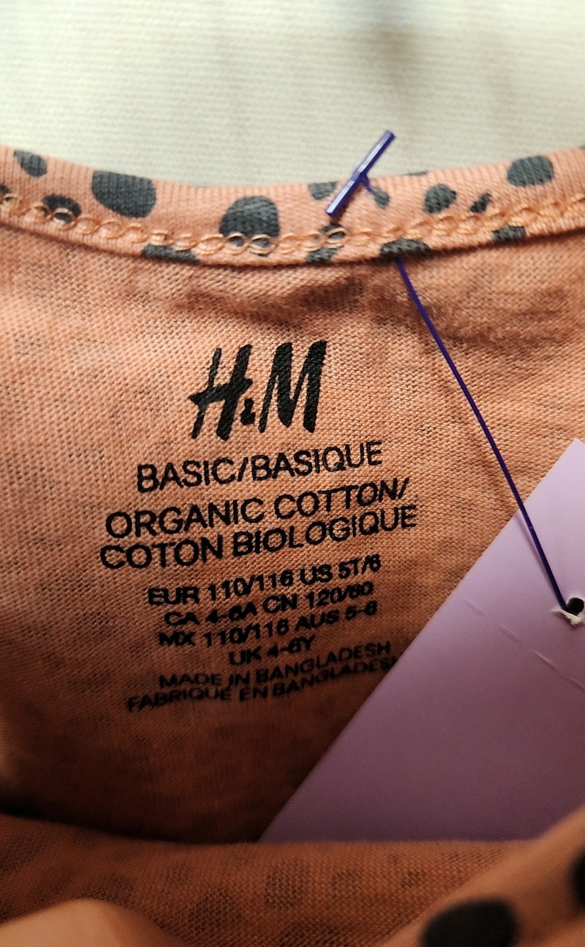 H&M Girl's Size 5/6 Pink Dress