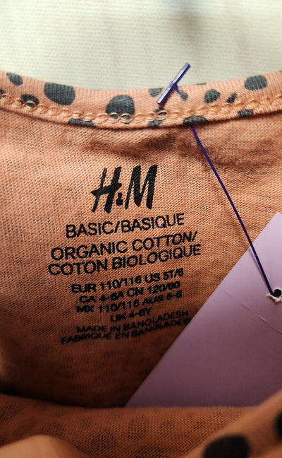 H&M Girl's Size 5/6 Pink Dress